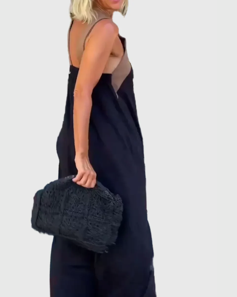 Elena | Robe Maxi Élégante Fluide