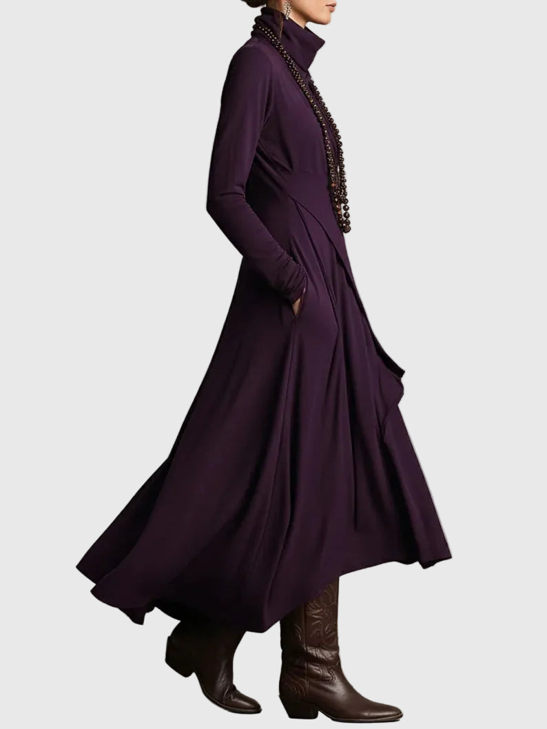 Violet | Robe Maxi Plissée