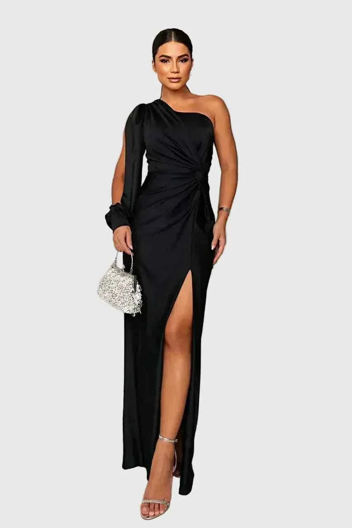 Maëlle | Robe de soirée maxi fluide