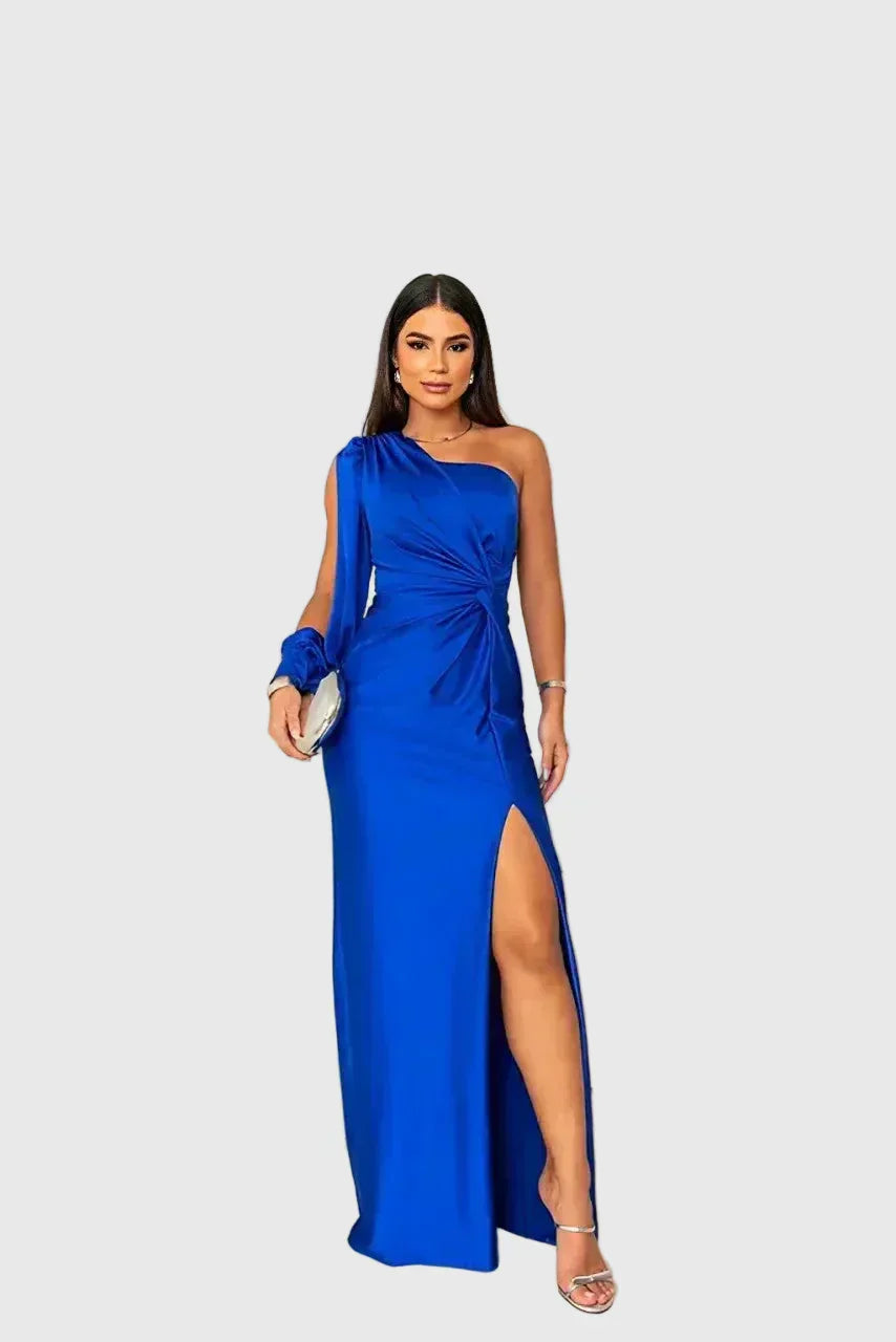 Maëlle | Robe de soirée maxi fluide
