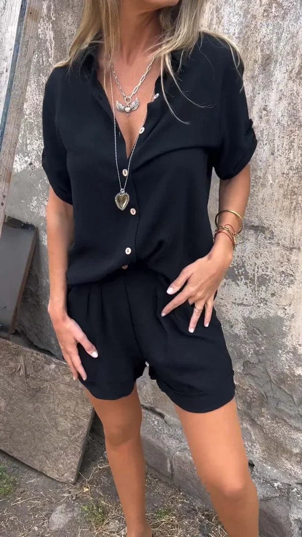 Séraphine | Ensemble boutonné léger