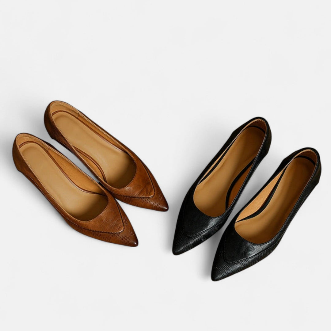 Faustine | Escarpins en cuir
