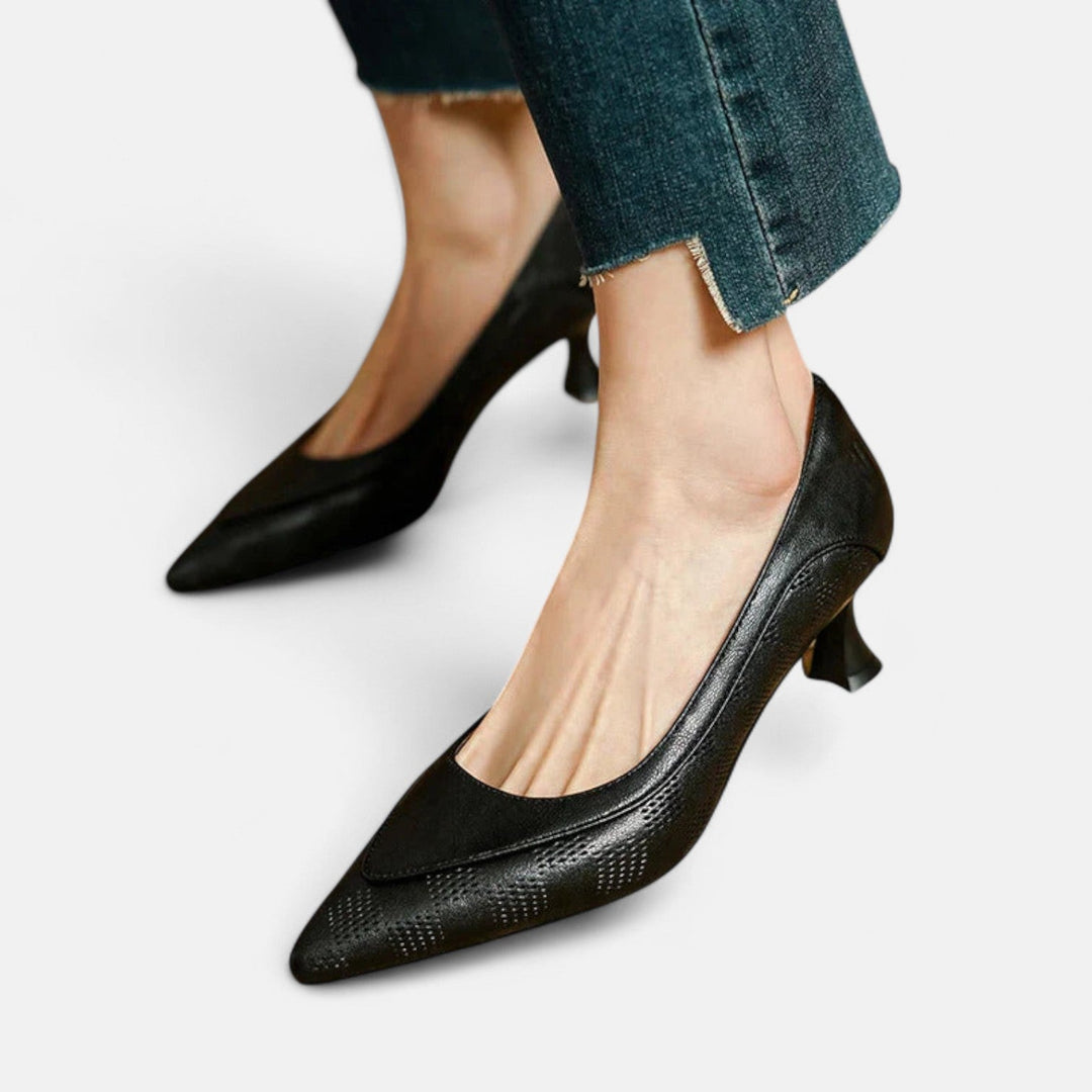 Faustine | Escarpins en cuir