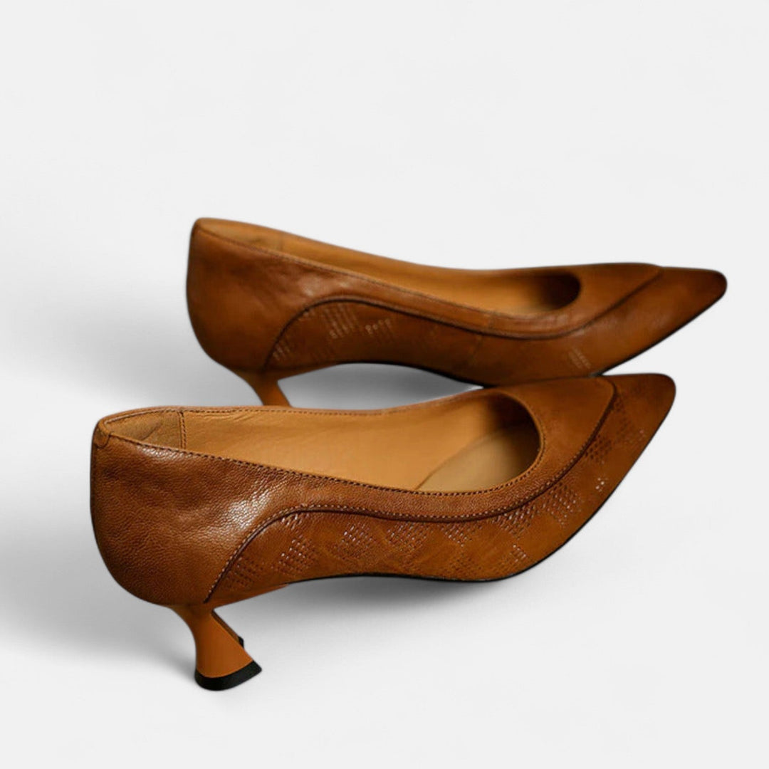 Faustine | Escarpins en cuir