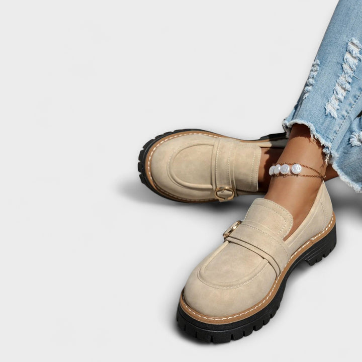 Edwige | Mocassins à bout rond