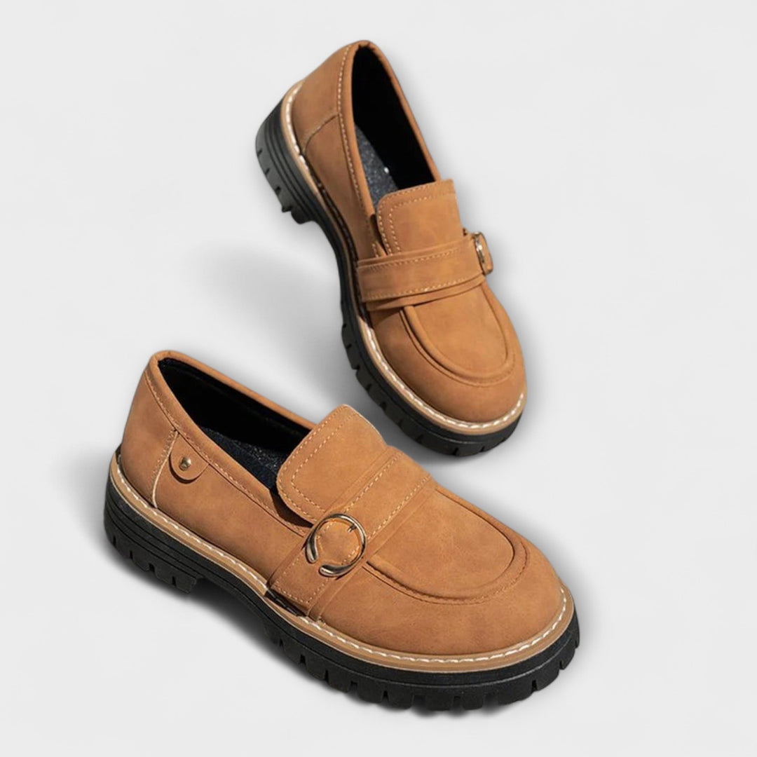Edwige | Mocassins à bout rond