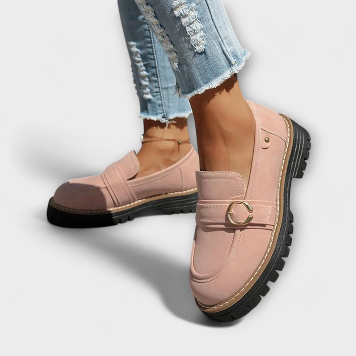 Edwige | Mocassins à bout rond