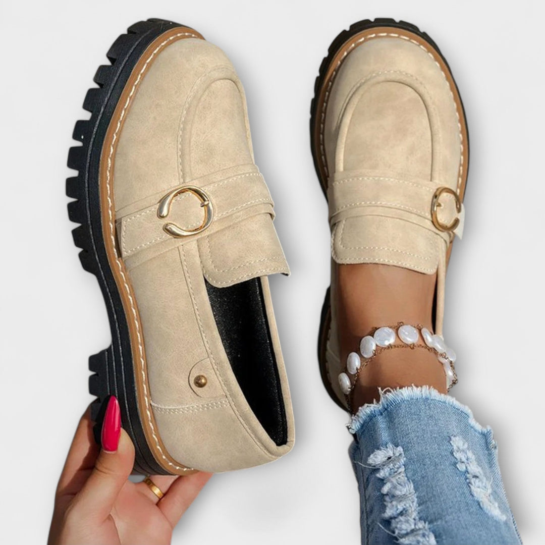 Edwige | Mocassins à bout rond