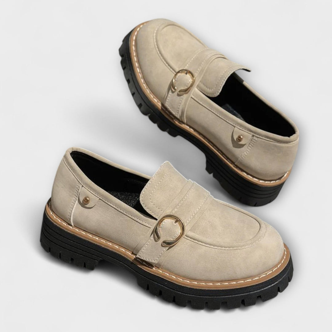 Edwige | Mocassins à bout rond
