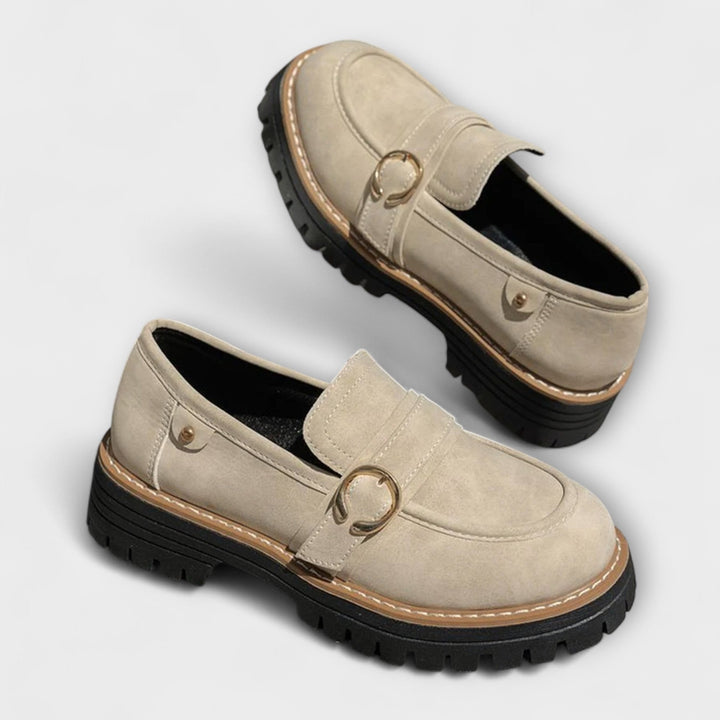 Edwige | Mocassins à bout rond