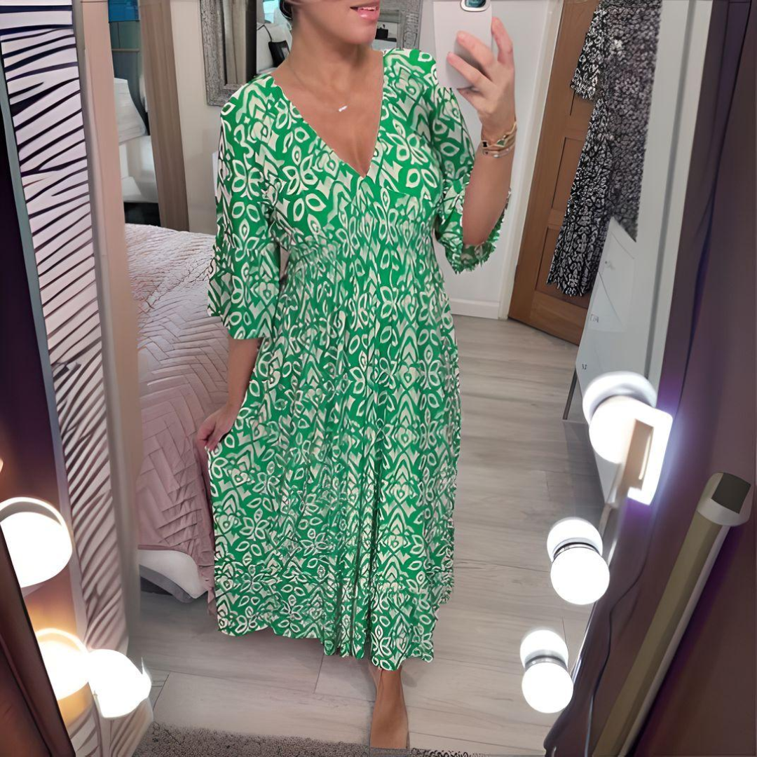 Chloé | Robe bohème imprimée