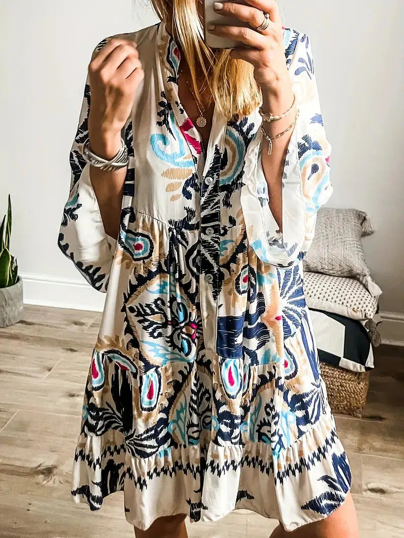 Véronique - Robe Tunique Bohème