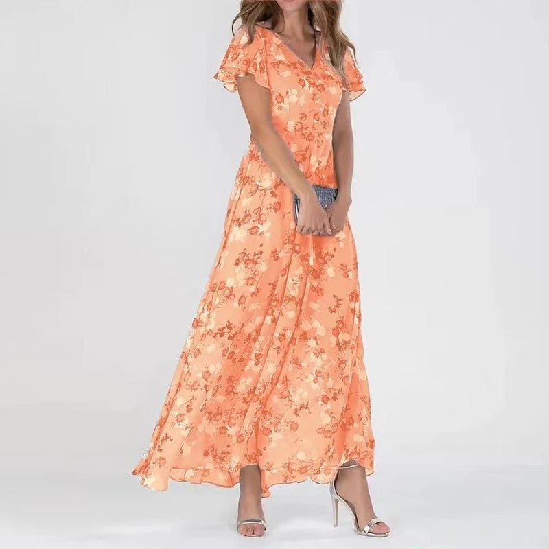 ZURI | ROBE ÉLÉGANTE ET FLUIDE AVEC UN EFFET AMINCISSANT