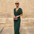 Morgan | Robe Verte Élégante