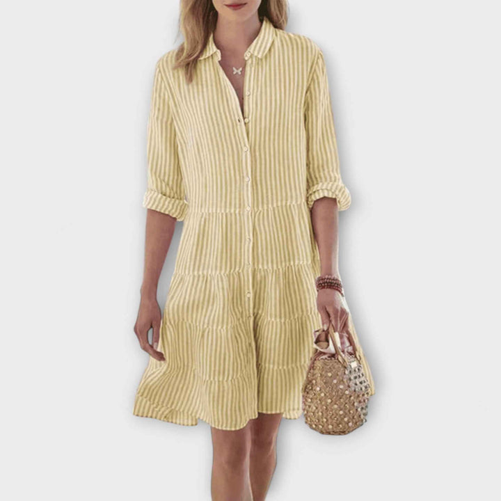 Charlotte | Robe rayée légère