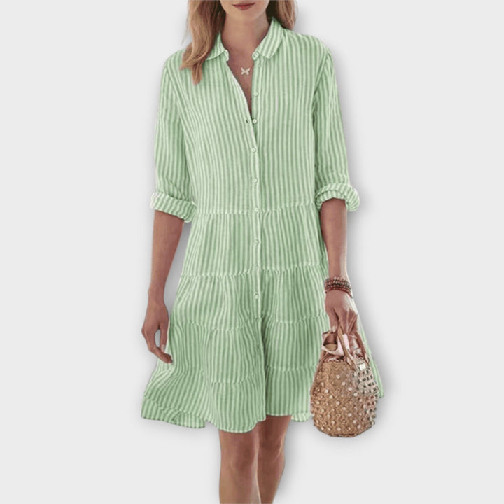 Charlotte | Robe rayée légère