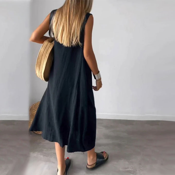 Félicie | Robe décontractée sans manches