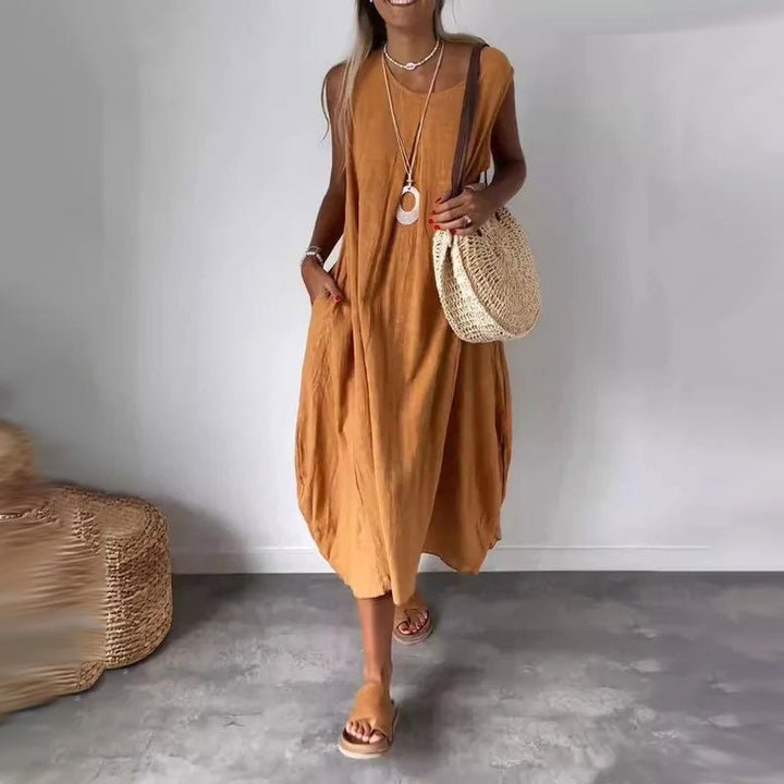 Félicie | Robe décontractée sans manches
