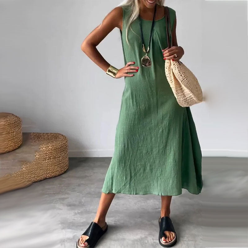 Félicie | Robe décontractée sans manches