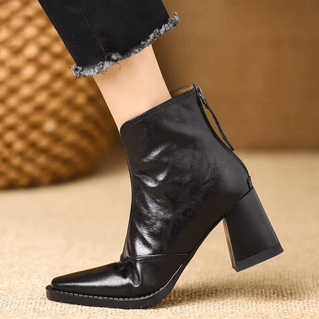Céleste | Bottines à talon moyen