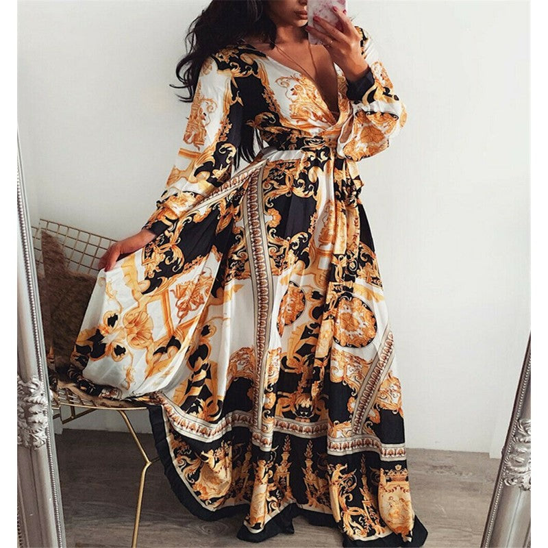Faye - Robe Imprimée Boho